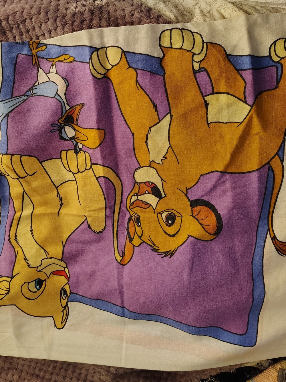 Vintage 90s Bedset Lion King